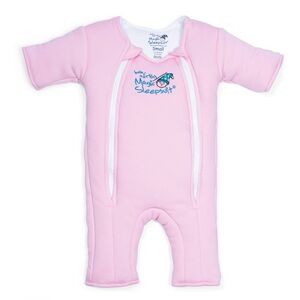 Merlin’s Magic Sleep Suit in pink cotton NEW in package 3-6 months